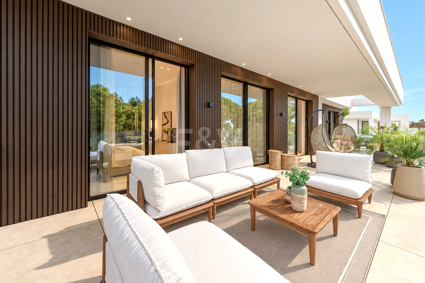Exclusiva villa en construcción en Nagüeles