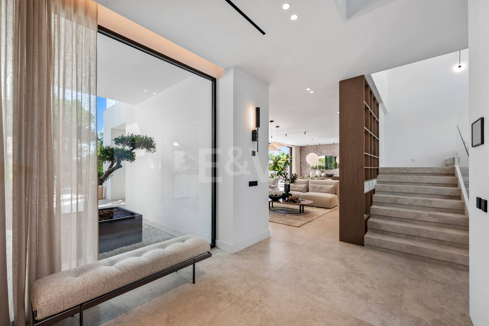 Exclusiva villa en construcción en Nagüeles