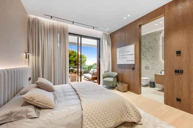 Exclusiva villa en construcción en Nagüeles