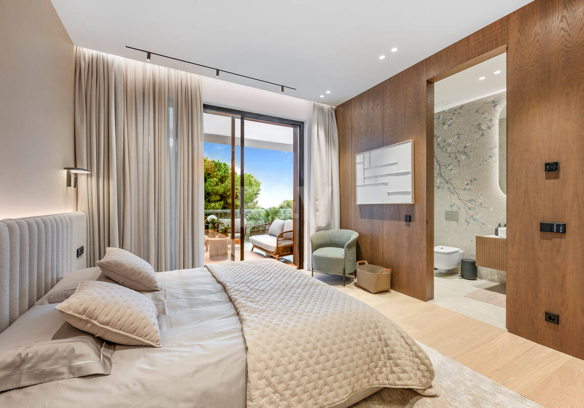 Exclusiva villa en construcción en Nagüeles