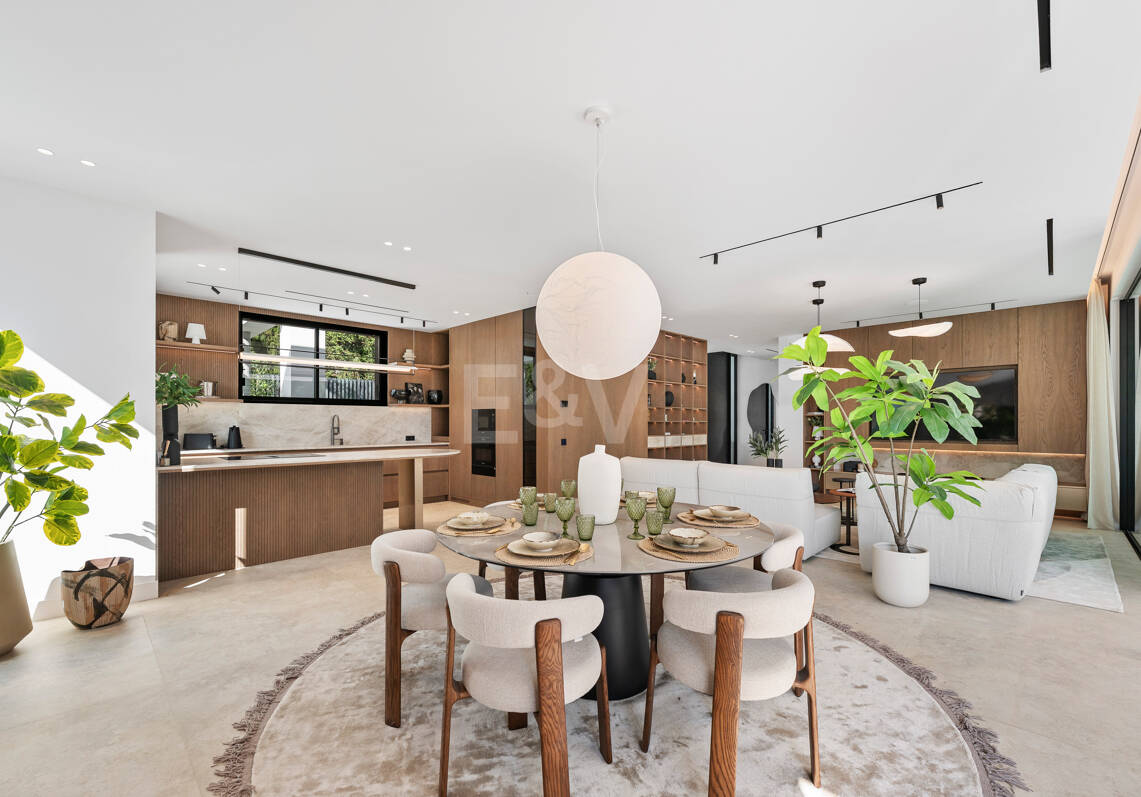 Exclusiva villa en construcción en Nagüeles