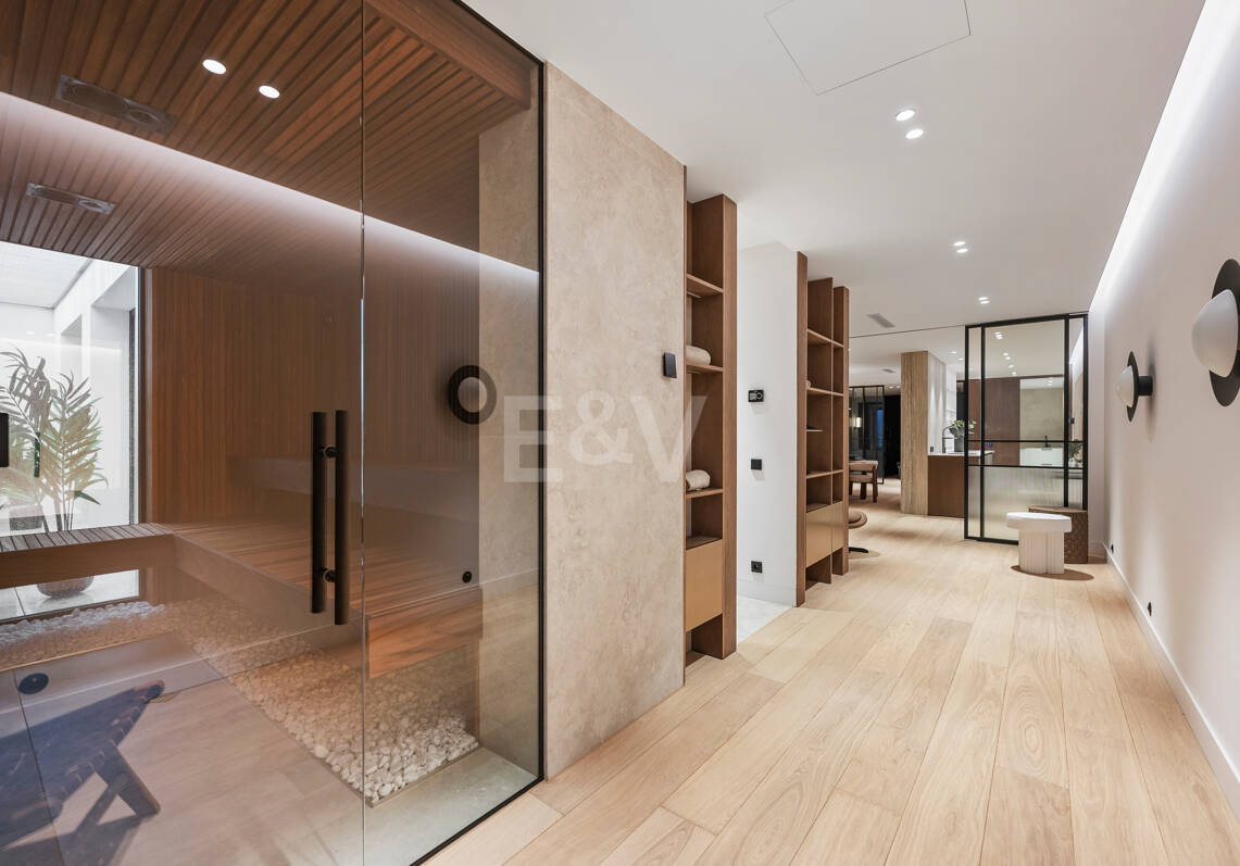 Exclusiva villa en construcción en Nagüeles