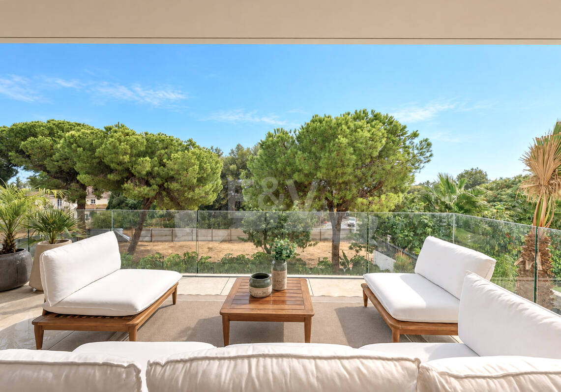 Exclusiva villa en construcción en Nagüeles