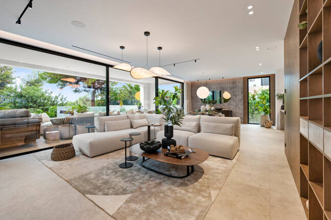Exclusiva villa en construcción en Nagüeles