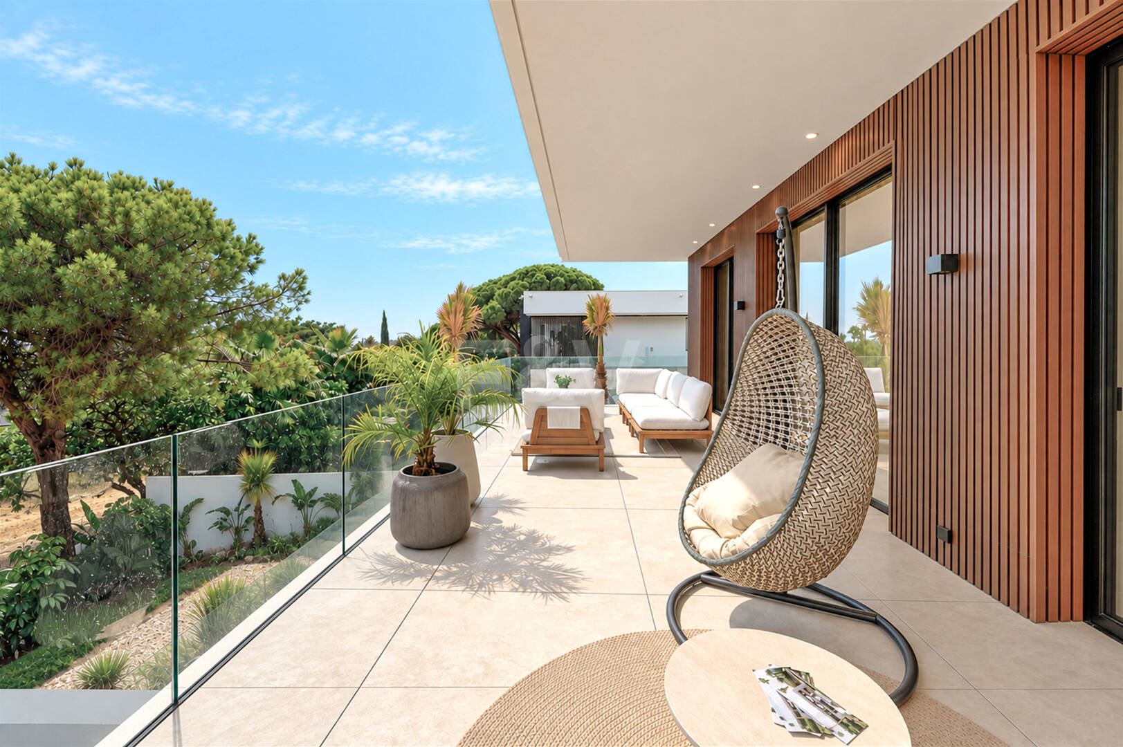 Exclusiva villa en construcción en Nagüeles