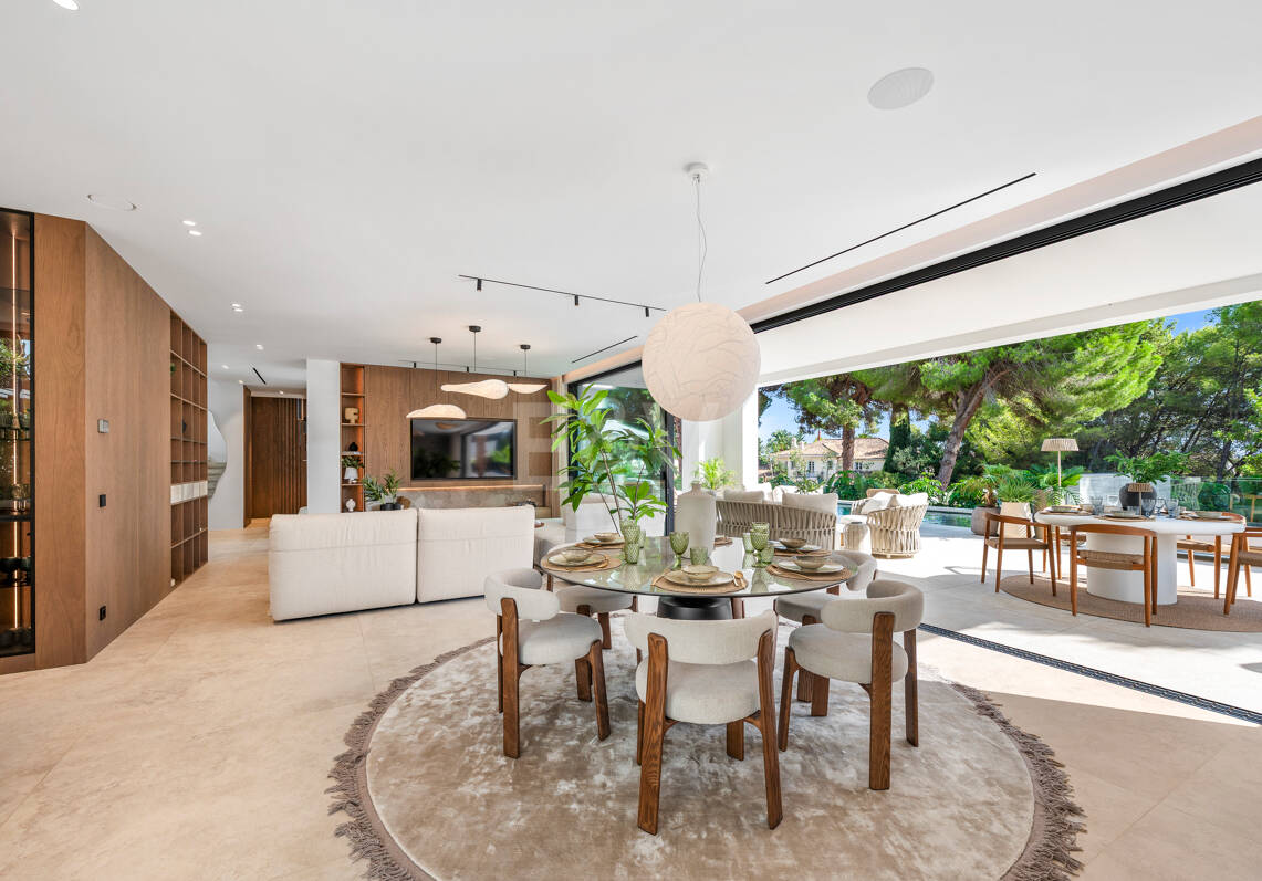 Exclusiva villa en construcción en Nagüeles