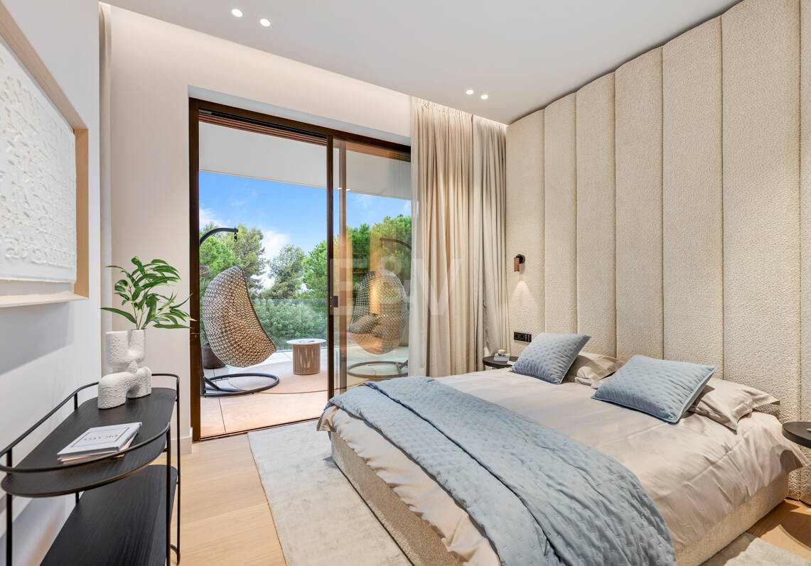 Exclusiva villa en construcción en Nagüeles