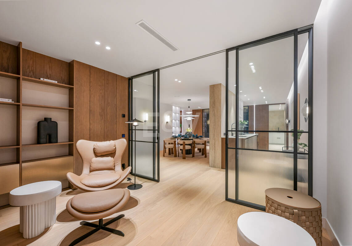 Exclusiva villa en construcción en Nagüeles