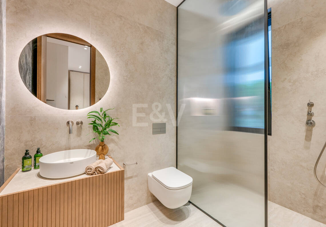Exclusiva villa en construcción en Nagüeles
