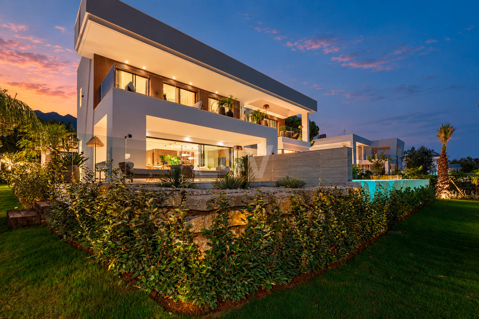 Exclusiva villa en construcción en Nagüeles