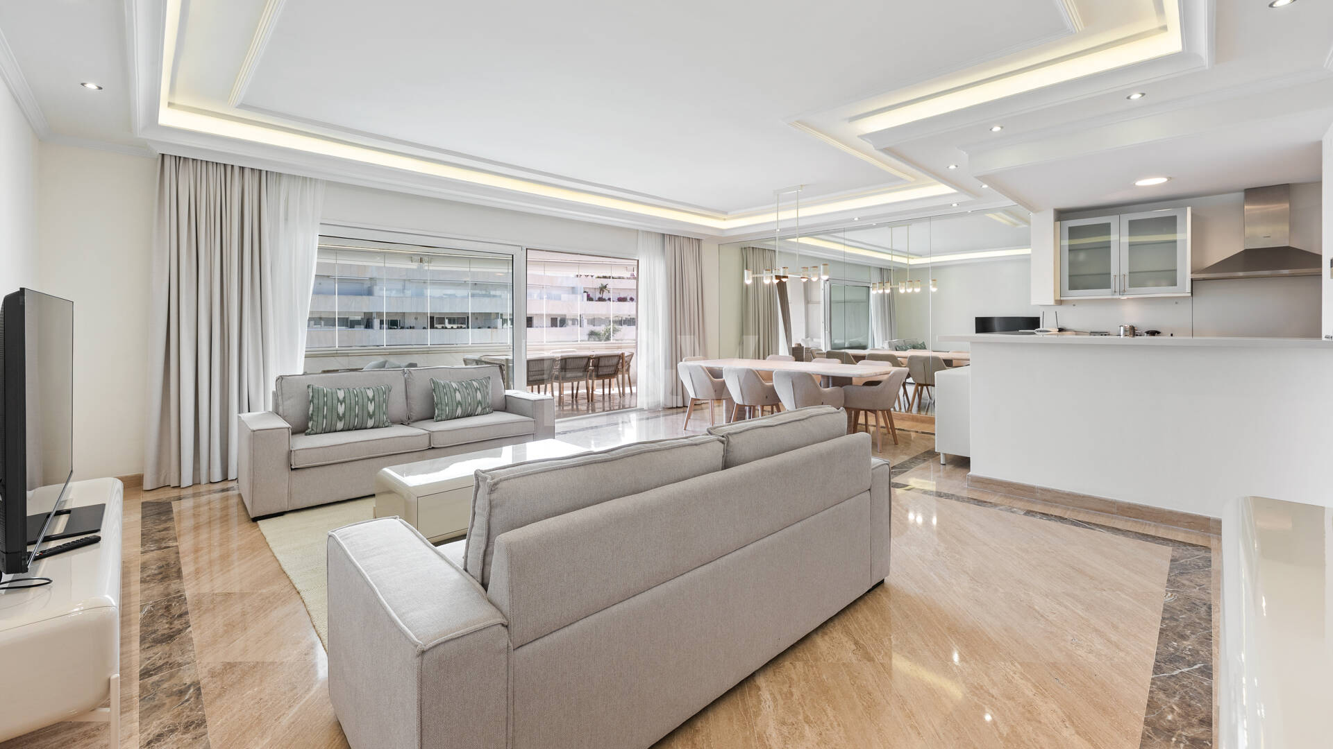 Appartement à louer en Marbella Golden Mile, Marbella (Toutes les zones)