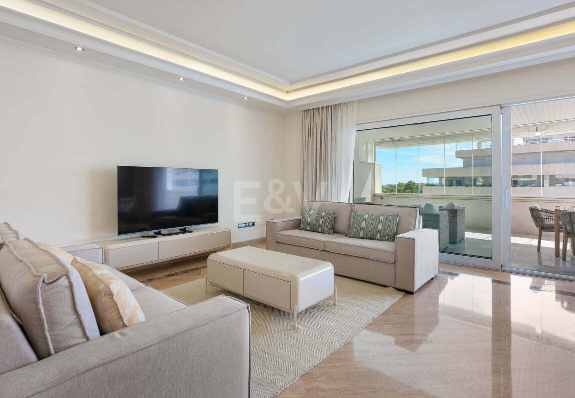 Appartement à louer en Marbella Golden Mile, Marbella (Toutes les zones)