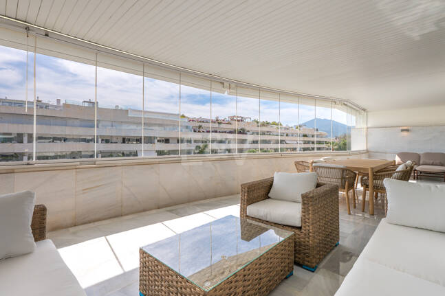 Appartement à louer en Marbella Golden Mile, Marbella (Toutes les zones)