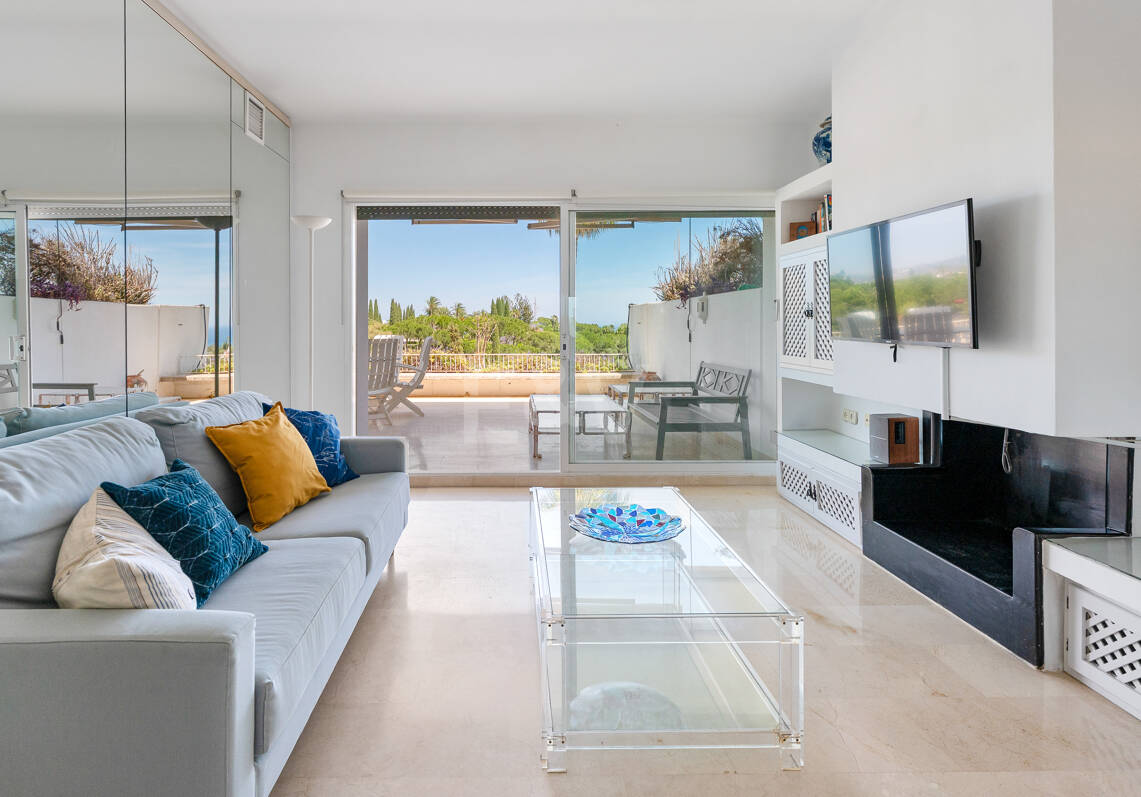 Geräumige Wohnung verfügbar | Langzeitmiete in Las Lomas del Marbella Club