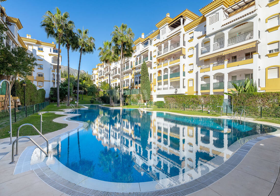Appartement de jardin bien situé Moments de la plage sur Marbella