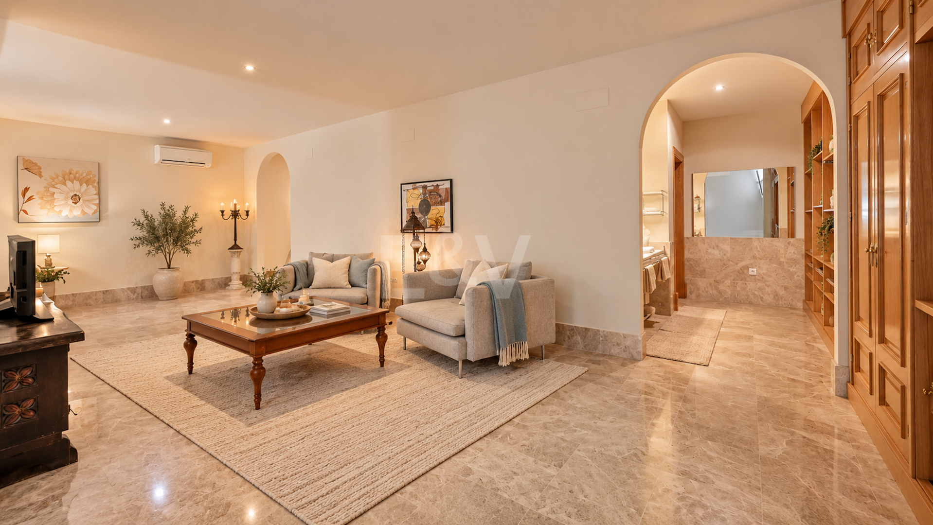 Maison individuelle avec vue panoramique sur la mer et jacuzzi à Santa Clara, Marbella