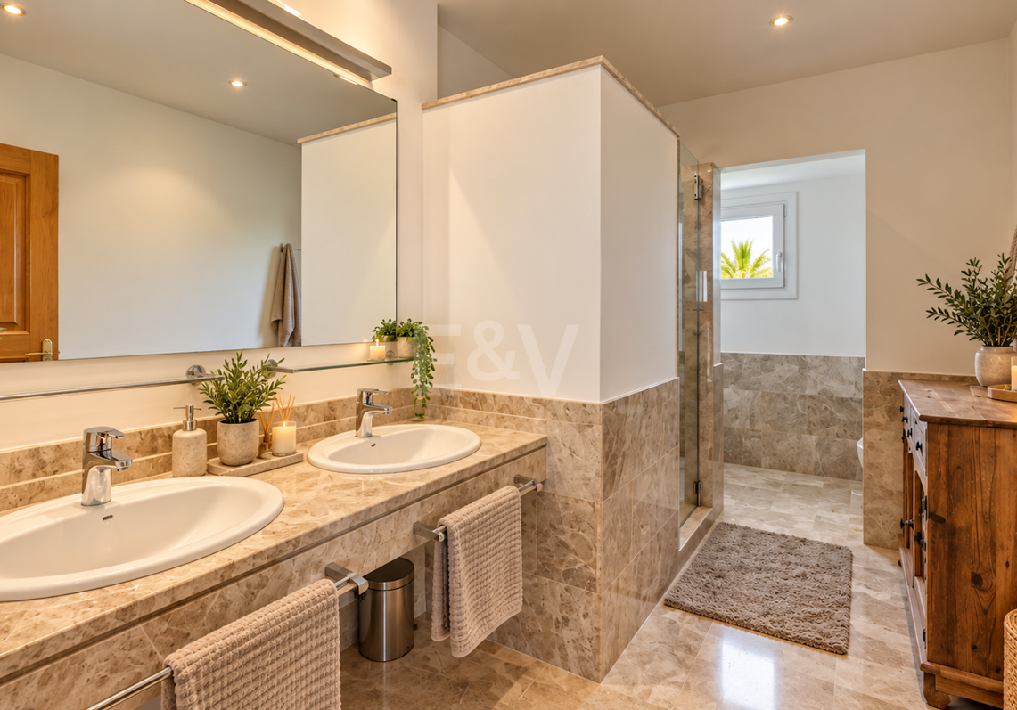 Maison individuelle avec vue panoramique sur la mer et jacuzzi à Santa Clara, Marbella