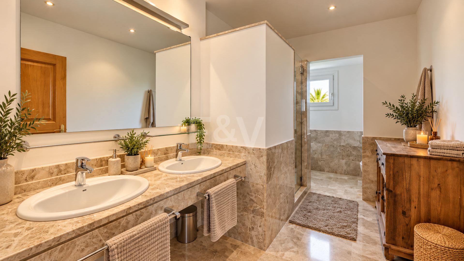 Maison individuelle avec vue panoramique sur la mer et jacuzzi à Santa Clara, Marbella
