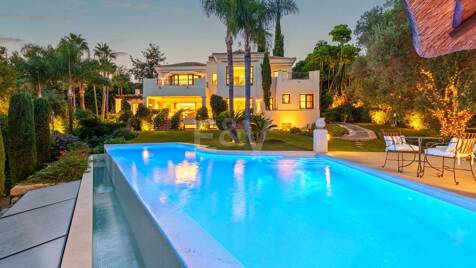 Villa att hyra i Marbella Golden Mile