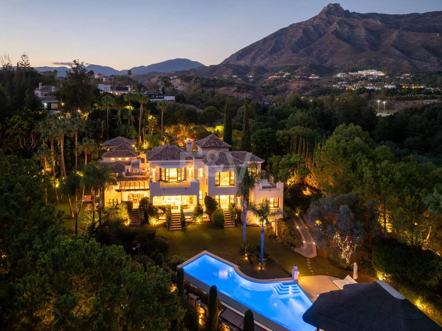 Mediterranean Forest Oasis with Timeless Andalusian Elegance on Marbella’s Golden Mile