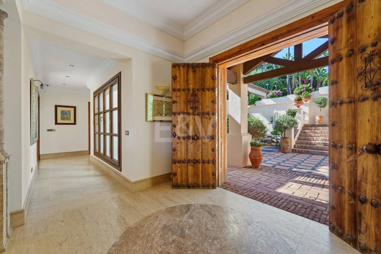 Mediterranean Forest Oasis with Timeless Andalusian Elegance on Marbella’s Golden Mile