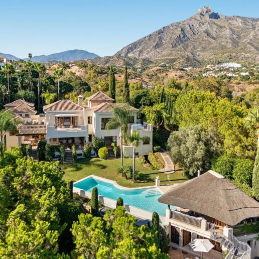 Mediterranean Forest Oasis with Timeless Andalusian Elegance on Marbella’s Golden Mile