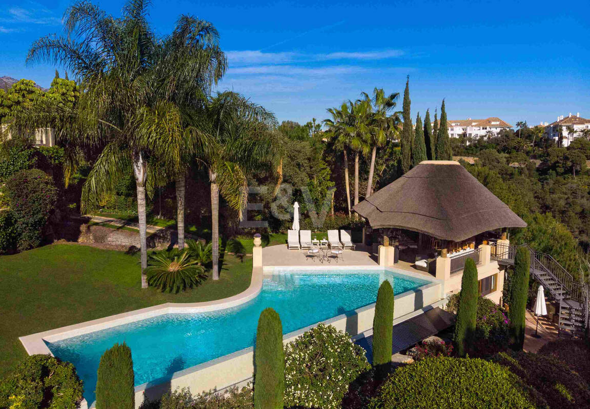 Mediterranean Forest Oasis with Timeless Andalusian Elegance on Marbella’s Golden Mile