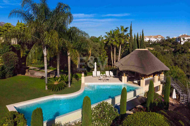 Mediterranean Forest Oasis with Timeless Andalusian Elegance on Marbella’s Golden Mile