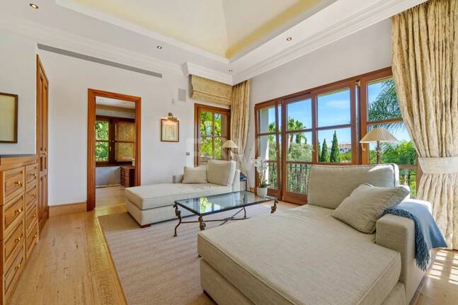 Mediterranean Forest Oasis with Timeless Andalusian Elegance on Marbella’s Golden Mile