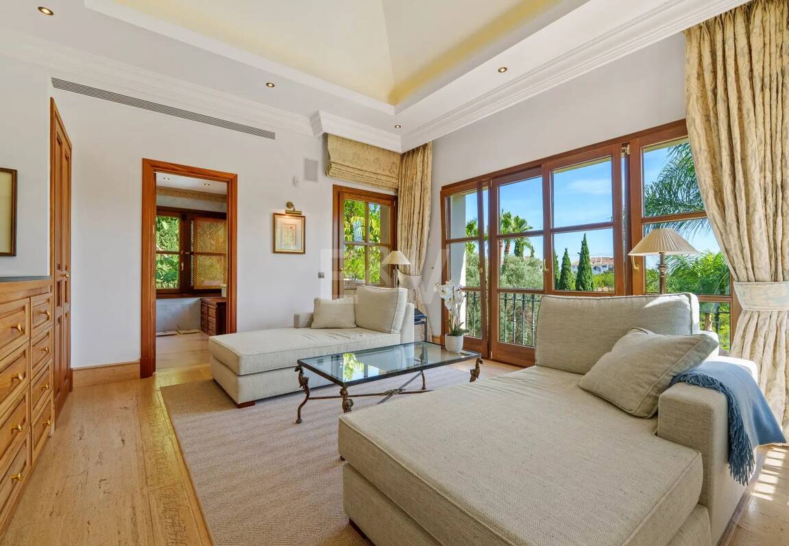 Mediterranean Forest Oasis with Timeless Andalusian Elegance on Marbella’s Golden Mile