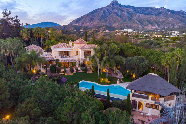 Mediterranean Forest Oasis with Timeless Andalusian Elegance on Marbella’s Golden Mile