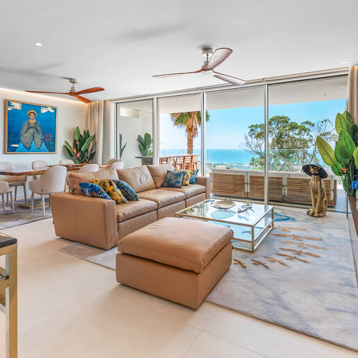 Bright Modern Apartment with Panoramic Mediterranean Views