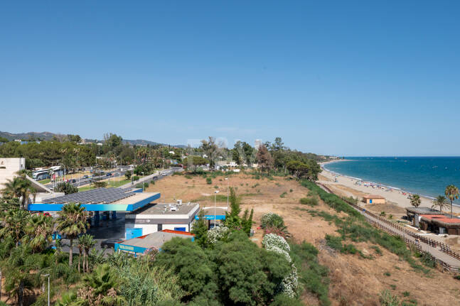 Apartment am Strand mit Meerblick in Banana Beach, Marbella