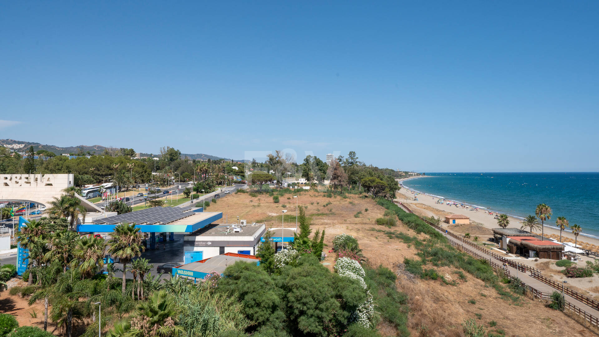 Apartment am Strand mit Meerblick in Banana Beach, Marbella