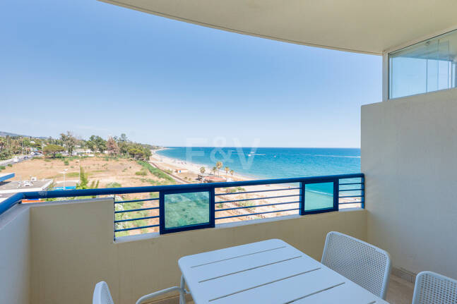 Apartment am Strand mit Meerblick in Banana Beach, Marbella