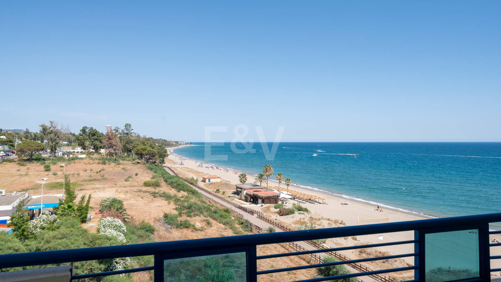 Apartment am Strand mit Meerblick in Banana Beach, Marbella
