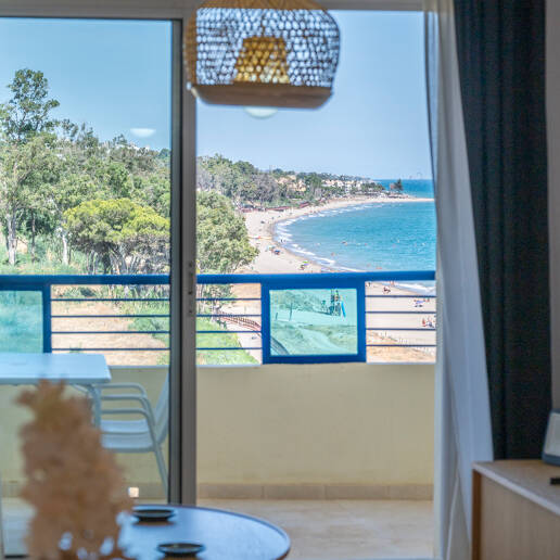 Apartment am Strand mit Meerblick in Banana Beach, Marbella