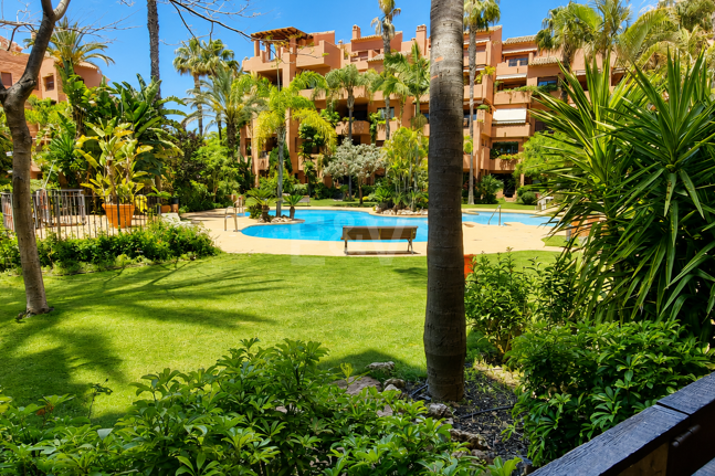 Alicate Playa Frontline Beach groundfloor apartment in el Rosario available for Long Term Rental