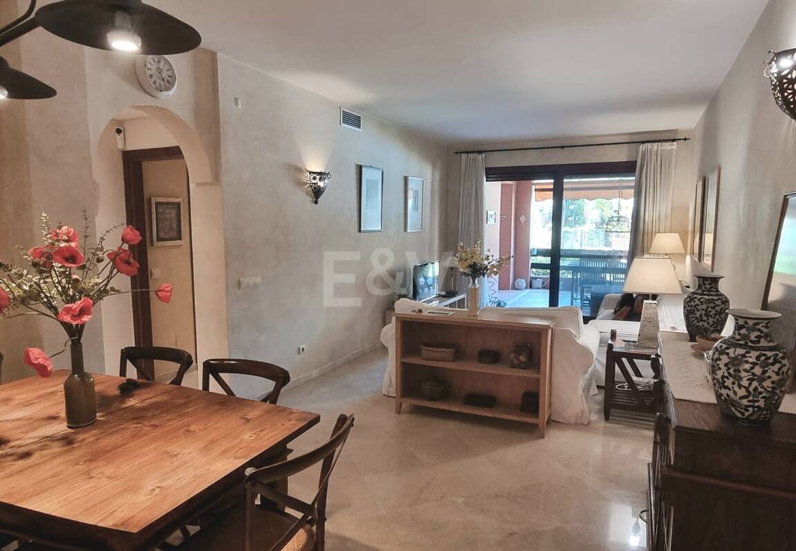 Appartement rez de chaussée à louer en Marbella Golden Mile, Marbella (Toutes les zones)