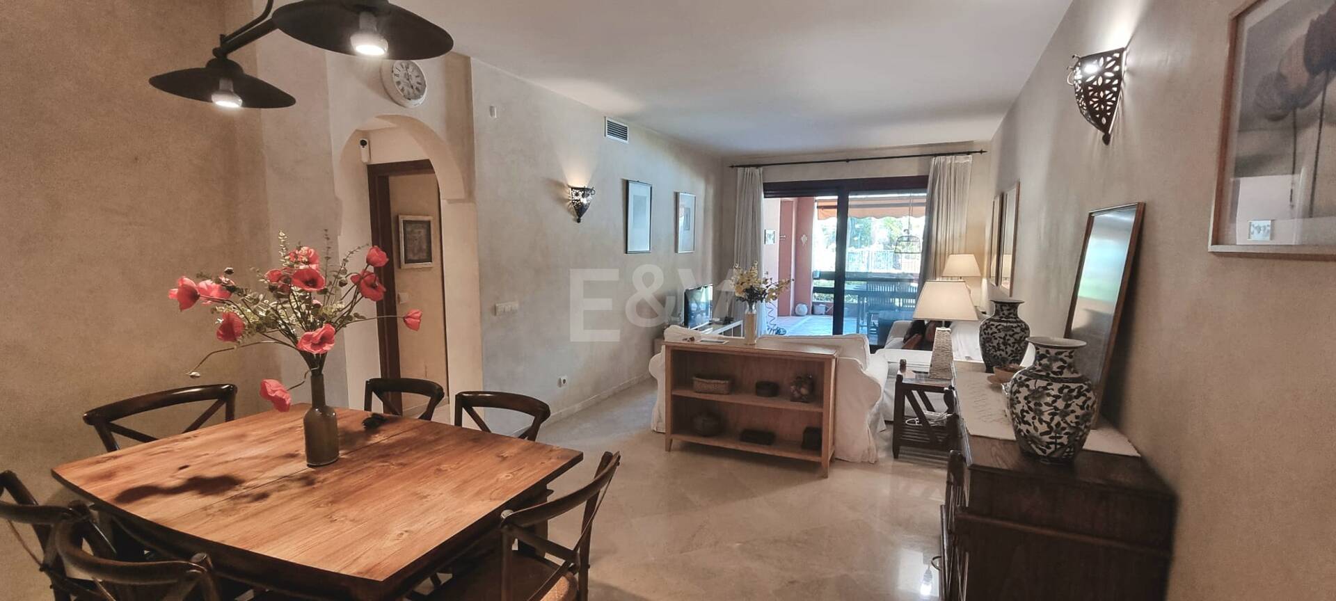 Appartement rez de chaussée à louer en Marbella Golden Mile, Marbella (Toutes les zones)