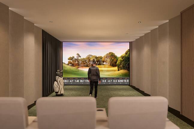 Front line Golf Plot with a project in La Zagaleta