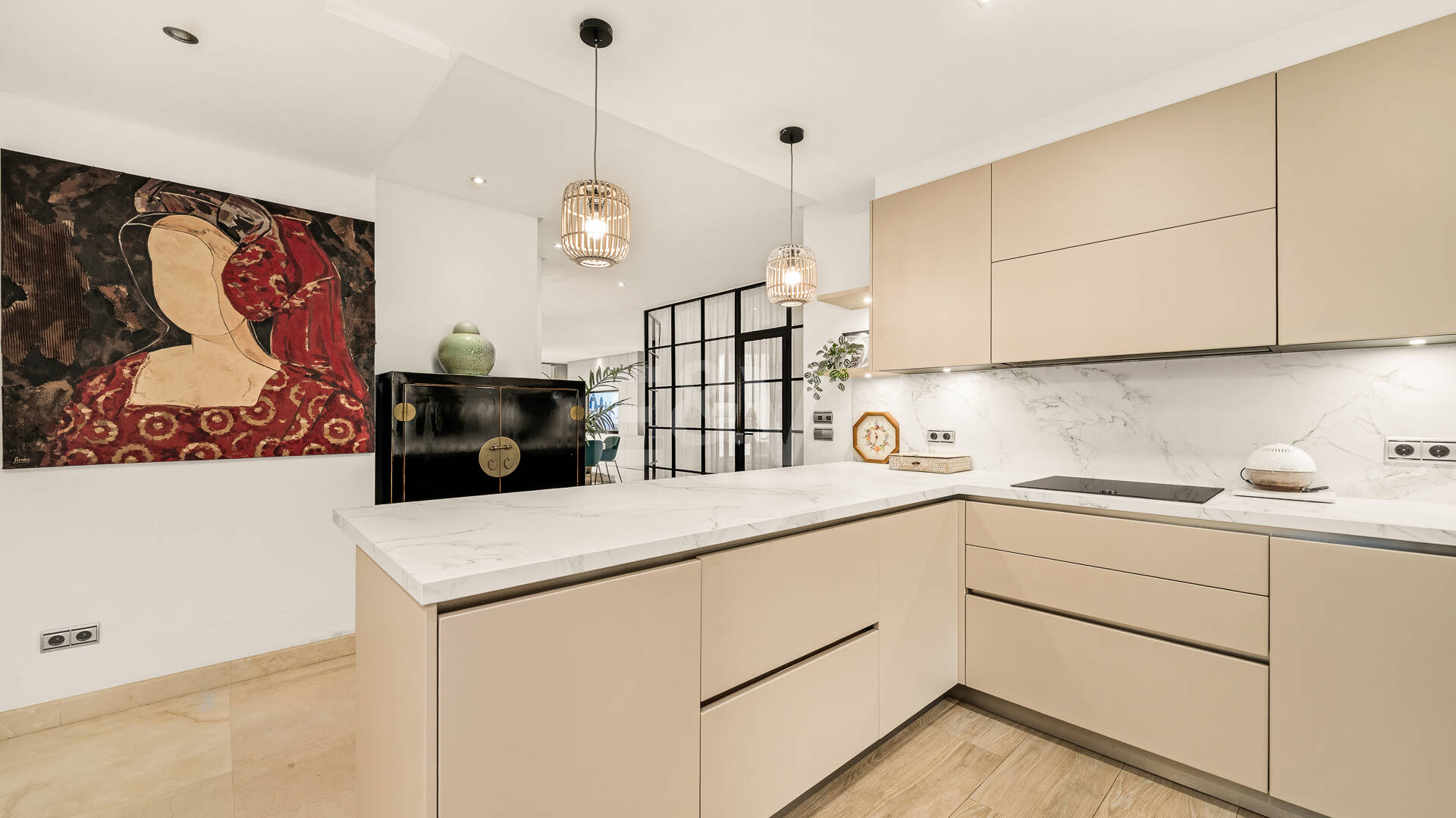 Elegantes Gartenapartment im Mansion Club an Marbellas Goldener Meile