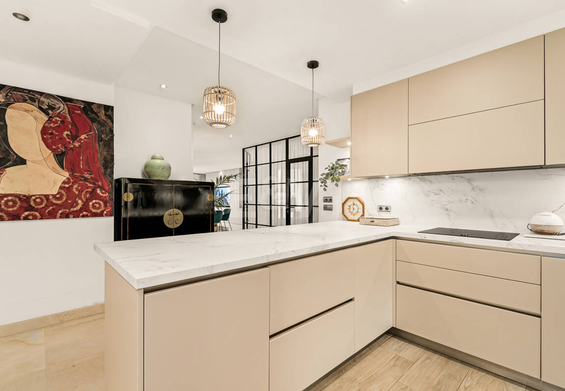 Elegantes Gartenapartment im Mansion Club an Marbellas Goldener Meile