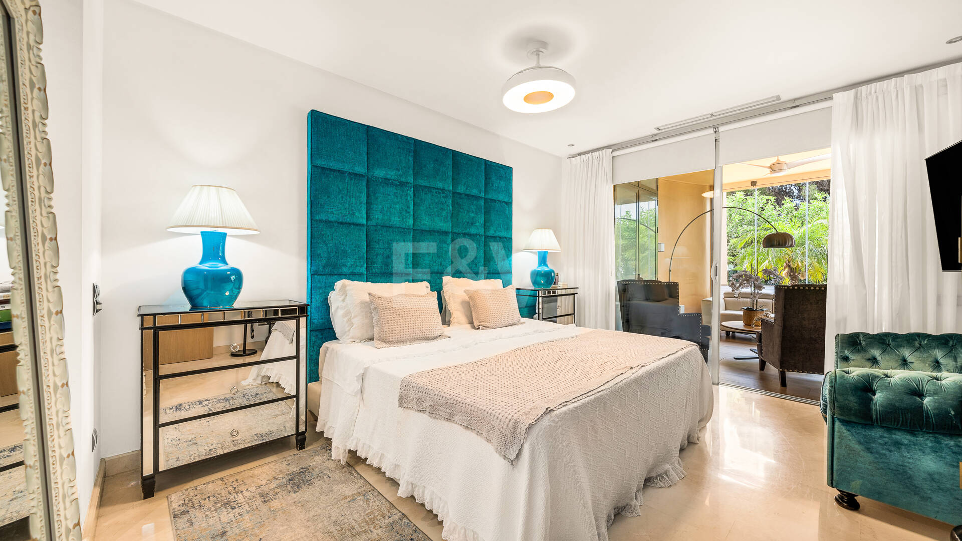 Elegantes Gartenapartment im Mansion Club an Marbellas Goldener Meile