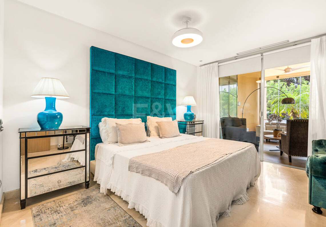 Elegant Garden Apartment In Mansion Club On Marbella’s Golden Mile