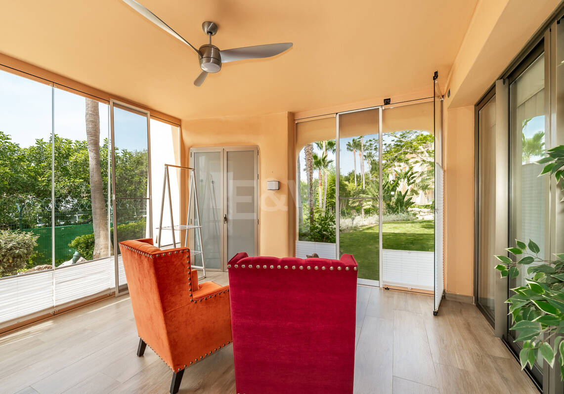 Elegant Garden Apartment In Mansion Club On Marbella’s Golden Mile