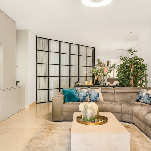 Elegantes Gartenapartment im Mansion Club an Marbellas Goldener Meile