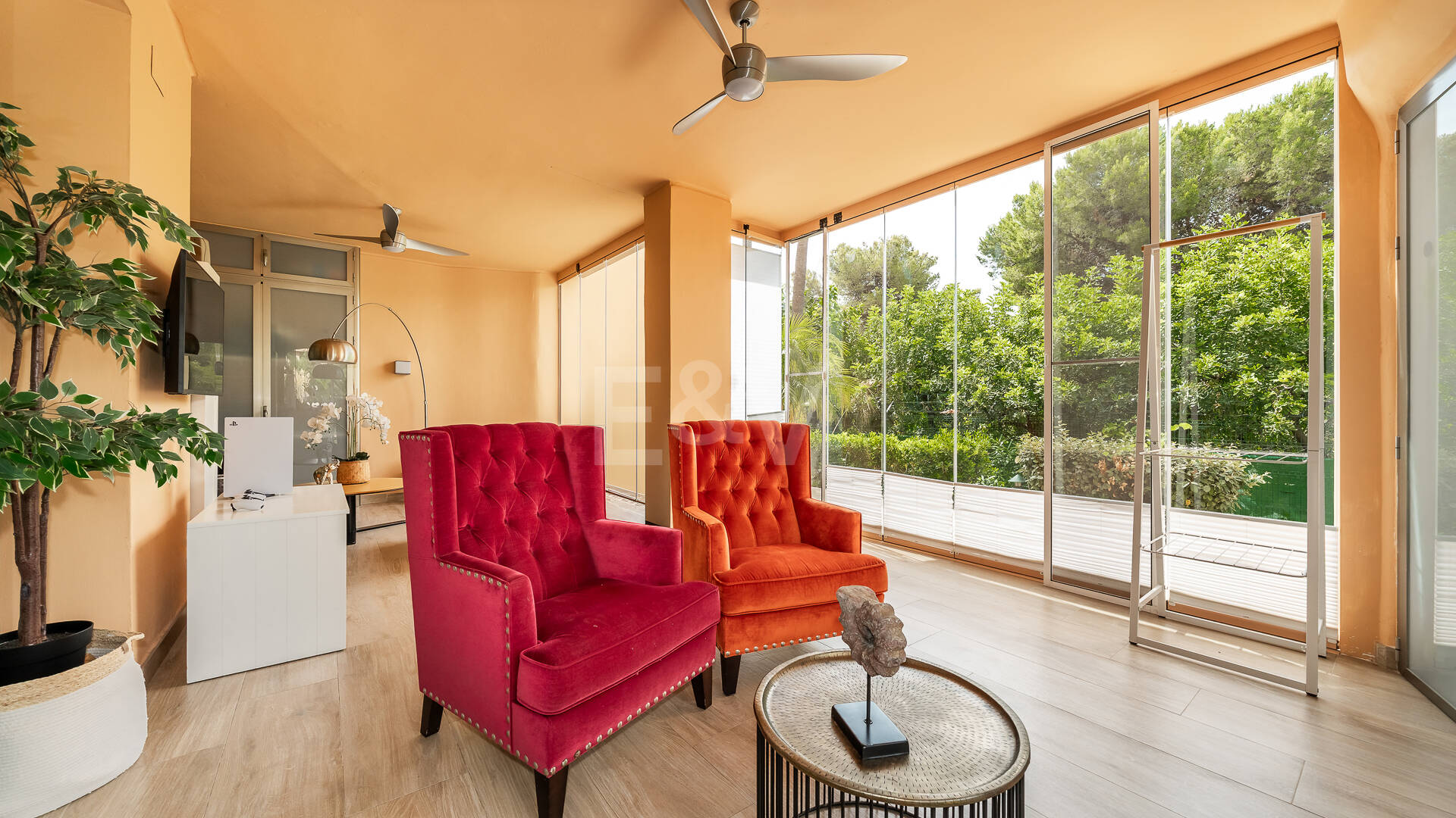 Elegantes Gartenapartment im Mansion Club an Marbellas Goldener Meile