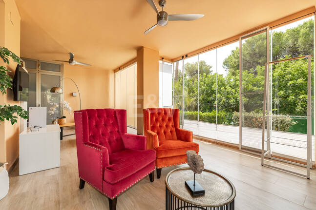 Elegantes Gartenapartment im Mansion Club an Marbellas Goldener Meile