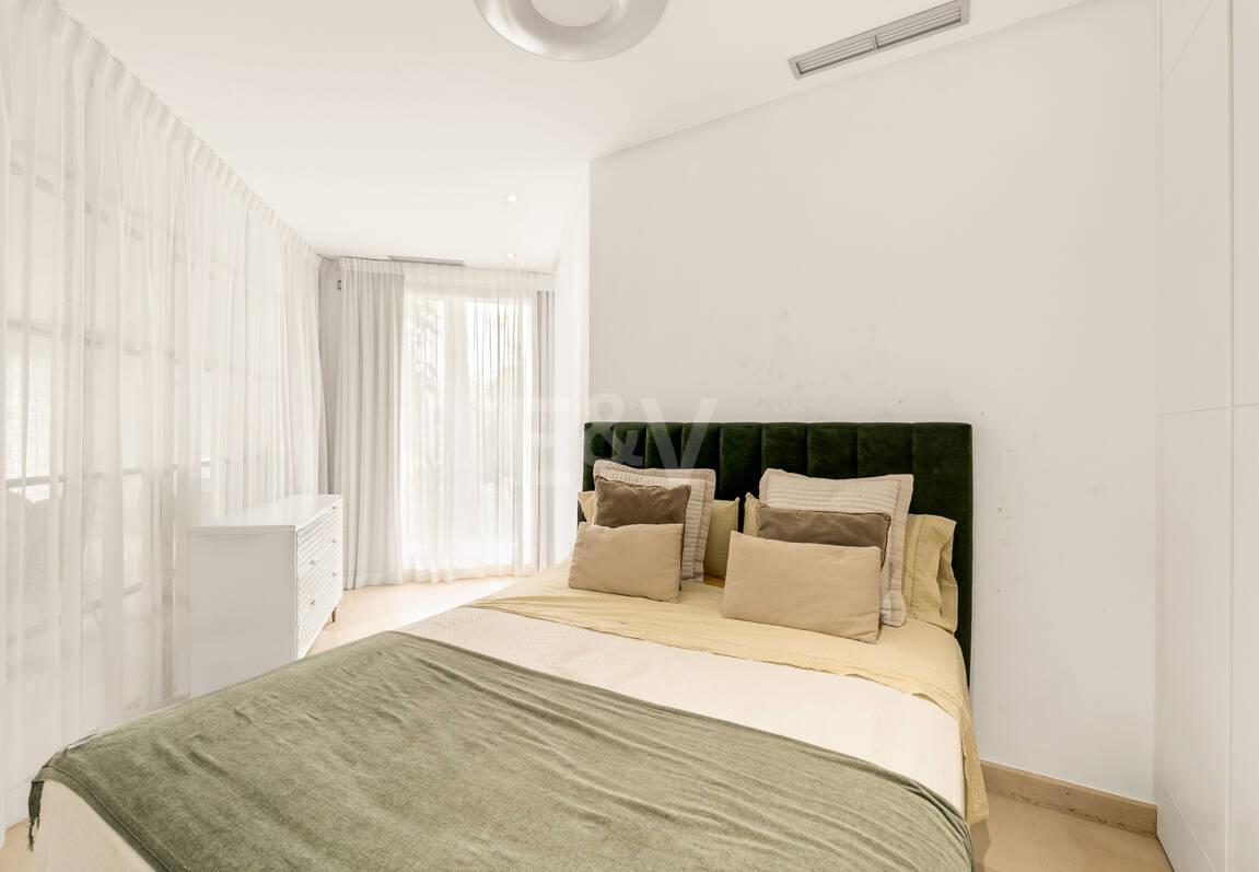 Elegantes Gartenapartment im Mansion Club an Marbellas Goldener Meile